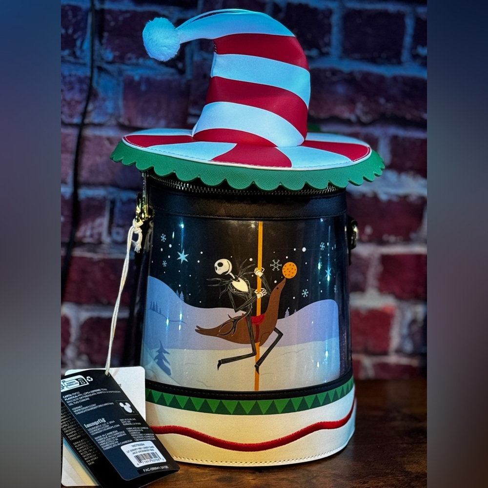 Loungefly Nightmare Before Christmas Carousel Crossbody